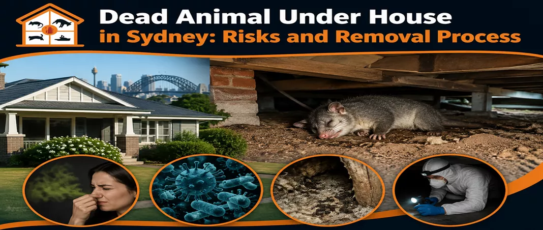 Dead Animal Under House in Sydney