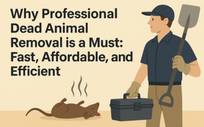 Why Professional Dead Animal Removal is a Must Fast, Affordable, and Efficient